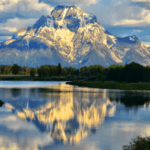 Oxbow Bend reflection in water